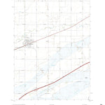 United States Geological Survey Wood River, NE (2021, 24000-Scale) digital map