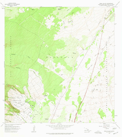United States Geological Survey Wood Valley, HI (1967, 24000-Scale) digital map