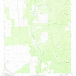 United States Geological Survey Woodard Lake, TX (1972, 24000-Scale) digital map