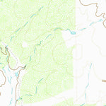 United States Geological Survey Woodard Lake, TX (1972, 24000-Scale) digital map