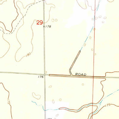 United States Geological Survey Woodberry, AR (1973, 24000-Scale) digital map