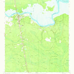 United States Geological Survey Woodbine, GA (1958, 24000-Scale) digital map