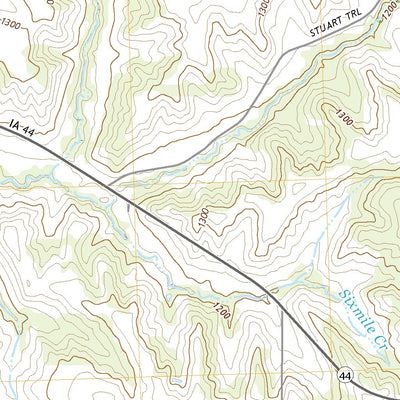 United States Geological Survey Woodbine, IA (2018, 24000-Scale) digital map