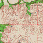 United States Geological Survey Woodbine, KS (1964, 24000-Scale) digital map