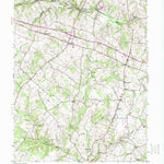 United States Geological Survey Woodbine, MD (1945, 24000-Scale) digital map