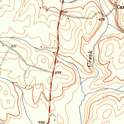 United States Geological Survey Woodbine, MD (1950, 24000-Scale) digital map