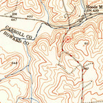 United States Geological Survey Woodbine, MD (1950, 24000-Scale) digital map