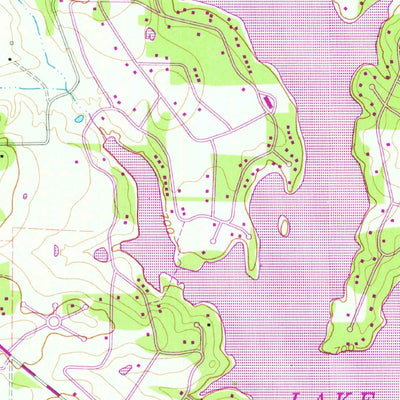United States Geological Survey Woodbine, TX (1960, 24000-Scale) digital map