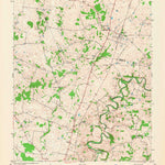 United States Geological Survey Woodburn, KY (1951, 24000-Scale) digital map