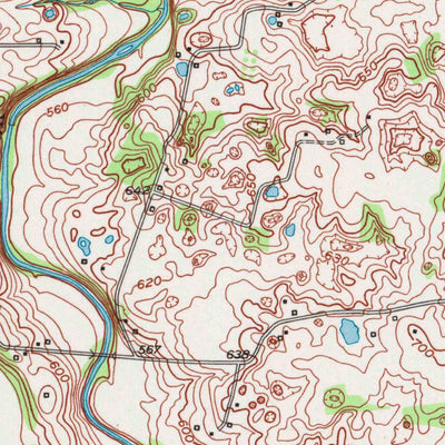 United States Geological Survey Woodburn, KY (1979, 24000-Scale) digital map
