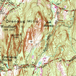 United States Geological Survey Woodbury, CT (1955, 24000-Scale) digital map