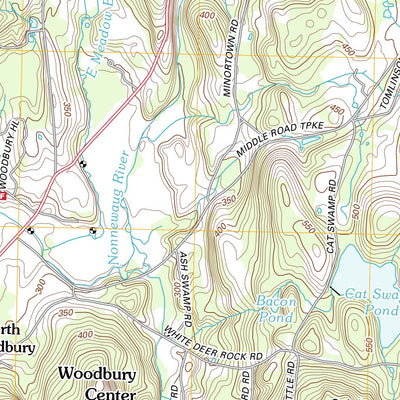 United States Geological Survey Woodbury, CT (2012, 24000-Scale) digital map