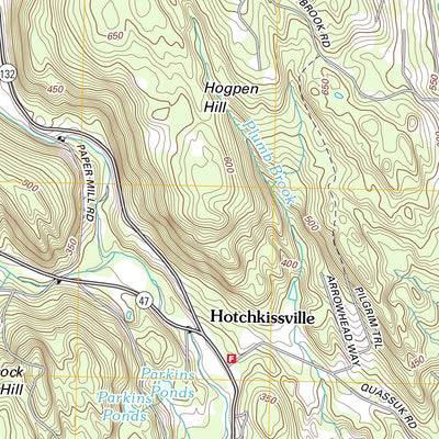 United States Geological Survey Woodbury, CT (2012, 24000-Scale) digital map