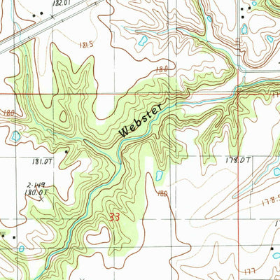 United States Geological Survey Woodbury, IL (1985, 24000-Scale) digital map