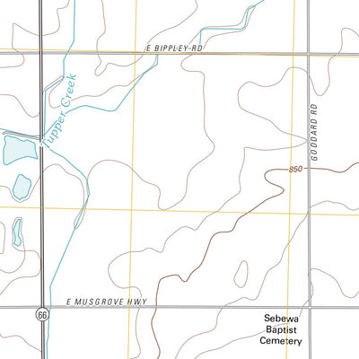 United States Geological Survey Woodbury, MI (2011, 24000-Scale) digital map