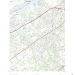 United States Geological Survey Woodbury, NJ (2023, 24000-Scale) digital map