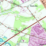 United States Geological Survey Woodbury, NJ-PA (1967, 24000-Scale) digital map