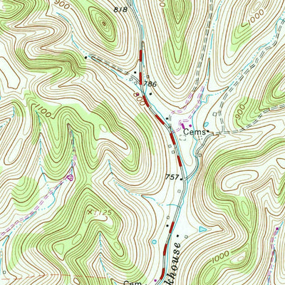 Woodbury, TN (1962, 24000-Scale) Map by United States Geological Survey ...