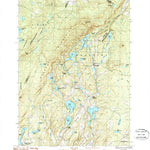 United States Geological Survey Woodbury, VT (1986, 24000-Scale) digital map