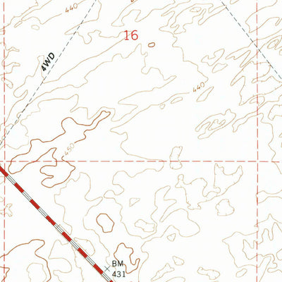 United States Geological Survey Wooded Island, WA (1978, 24000-Scale) digital map