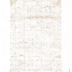 United States Geological Survey Woodhawk Hill, MT (1985, 24000-Scale) digital map