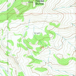 United States Geological Survey Woodhurst Mountain, MT (1970, 24000-Scale) digital map