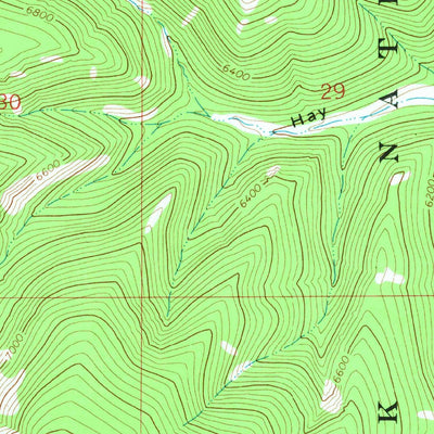 United States Geological Survey Woodhurst Mountain, MT (1970, 24000-Scale) digital map