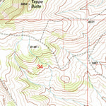 United States Geological Survey Woodhurst Mountain, MT (1995, 24000-Scale) digital map