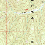 United States Geological Survey Woodhurst Mountain, MT (1995, 24000-Scale) digital map