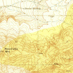 United States Geological Survey Woodlake, CA (1928, 31680-Scale) digital map