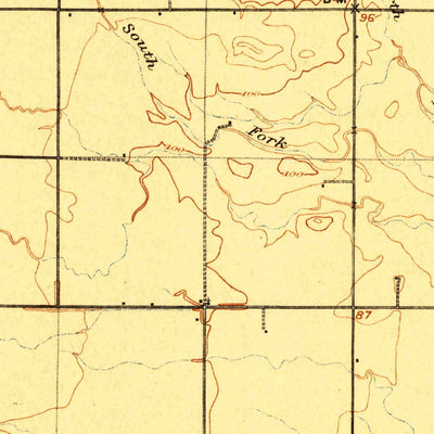 United States Geological Survey Woodland, CA (1907, 62500-Scale) digital map