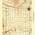 United States Geological Survey Woodland, CA (1941, 62500-Scale) digital map