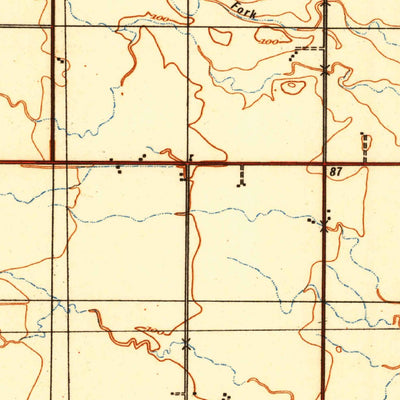United States Geological Survey Woodland, CA (1941, 62500-Scale) digital map