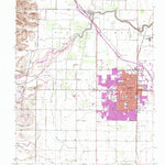 United States Geological Survey Woodland, CA (1952, 24000-Scale) digital map