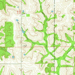 United States Geological Survey Woodland, IA (1964, 24000-Scale) digital map