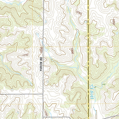 United States Geological Survey Woodland, IA (2022, 24000-Scale) digital map