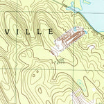 United States Geological Survey Woodland, ME (1987, 24000-Scale) digital map
