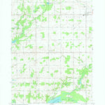 United States Geological Survey Woodland, MI (1981, 24000-Scale) digital map