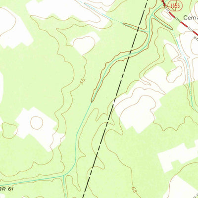 United States Geological Survey Woodland, NC (1977, 24000-Scale) digital map