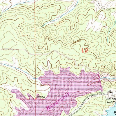 United States Geological Survey Woodland Park, CO (1954, 24000-Scale) digital map