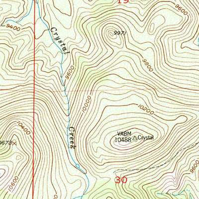 United States Geological Survey Woodland Park, CO (1954, 24000-Scale) digital map