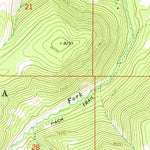 United States Geological Survey Woodland, UT (1972, 24000-Scale) digital map