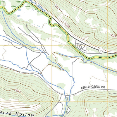 United States Geological Survey Woodland, UT (2023, 24000-Scale) digital map