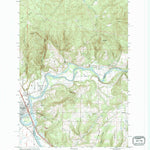 United States Geological Survey Woodland, WA (1990, 24000-Scale) digital map