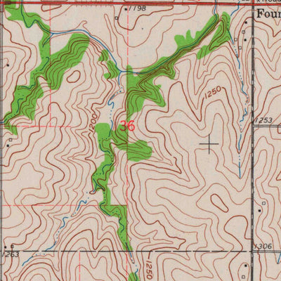 United States Geological Survey Woodlawn, KS (1961, 24000-Scale) digital map