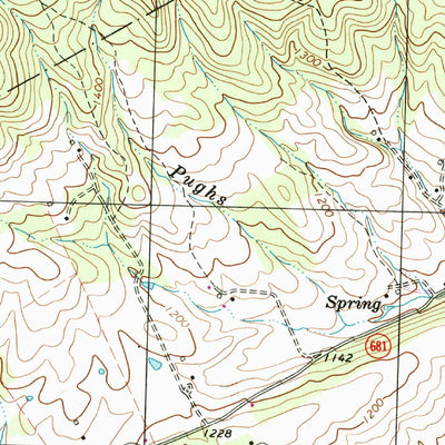 United States Geological Survey Woodlawn, VA (1994, 24000-Scale) digital map