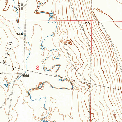 United States Geological Survey Woodlin School, CO (1973, 24000-Scale) digital map
