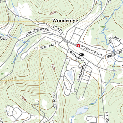 United States Geological Survey Woodridge, NY (2023, 24000-Scale) digital map