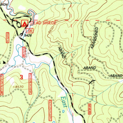 United States Geological Survey Woodrock, WY (1993, 24000-Scale) digital map