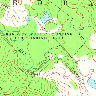 United States Geological Survey Woodrow, WV (1977, 24000-Scale) digital map